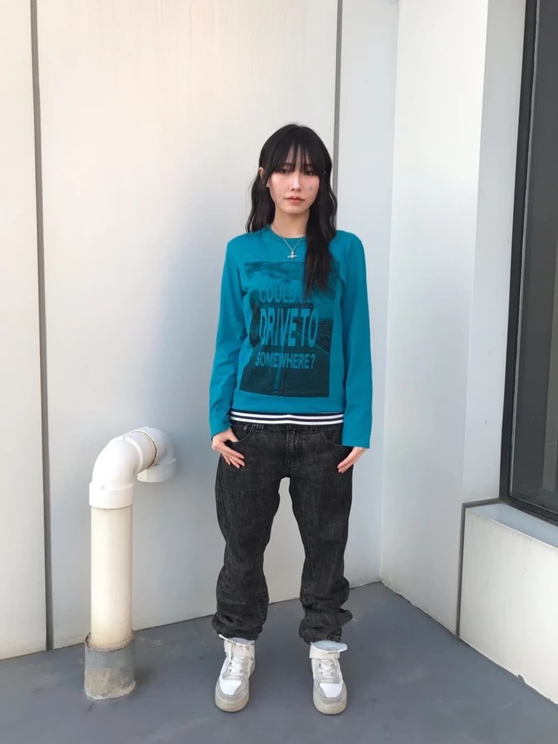 Thruxton Graphic Long Sleeve 상품이미지1