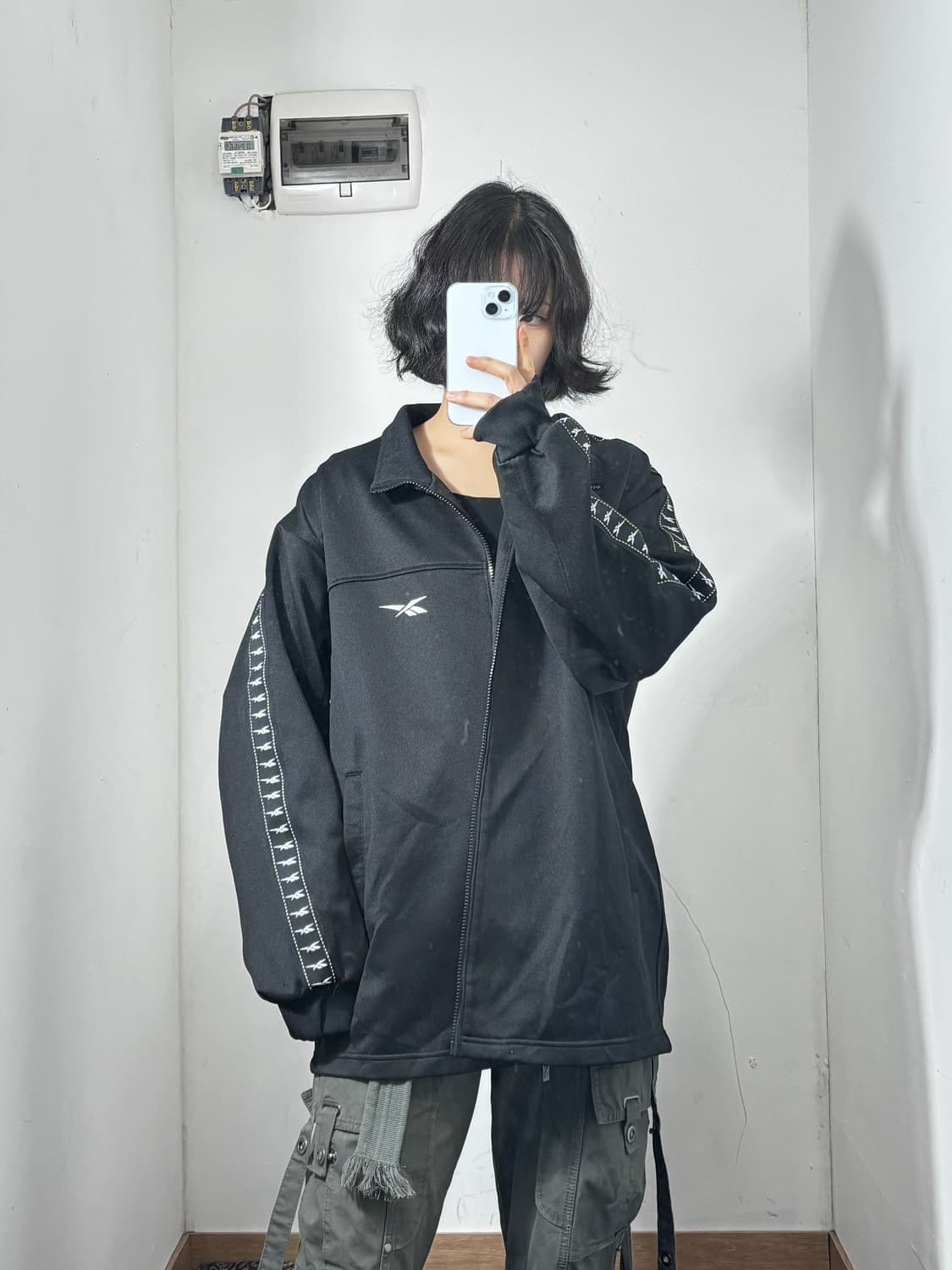 리복 블랙 져지  상품이미지1