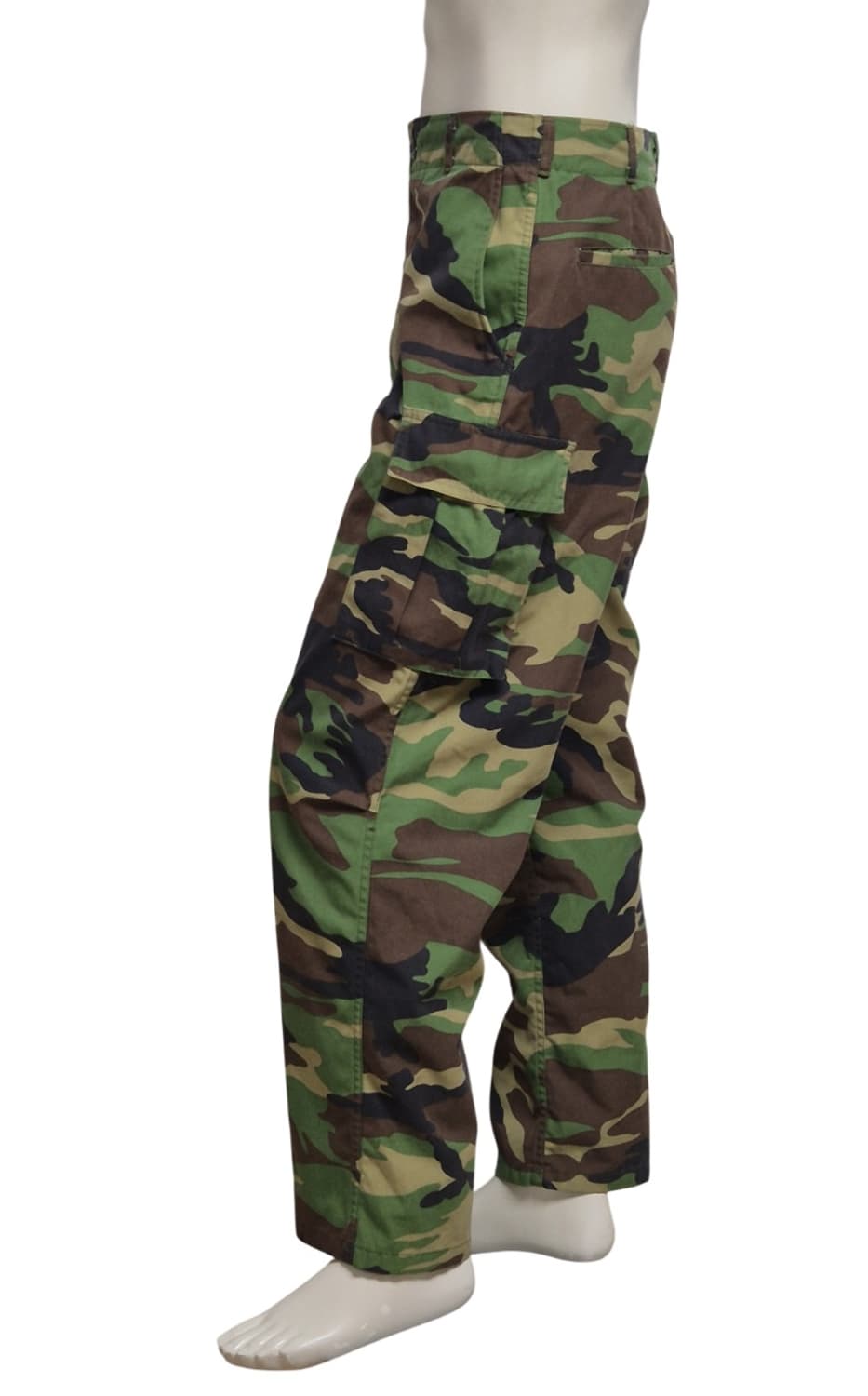 국군 구형 후기형 얼룩무늬 동계 전투복 바지 팬츠 하의 (M) 상품이미지2