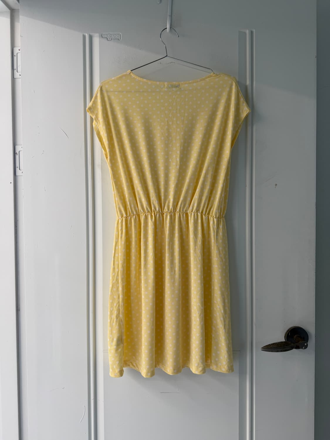 일본빈티지 엘로우 도트 원피스 상품이미지7