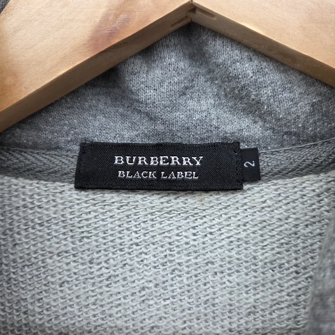 버버리 블랙라벨 후드 조끼 그레이 남m 상품이미지5
