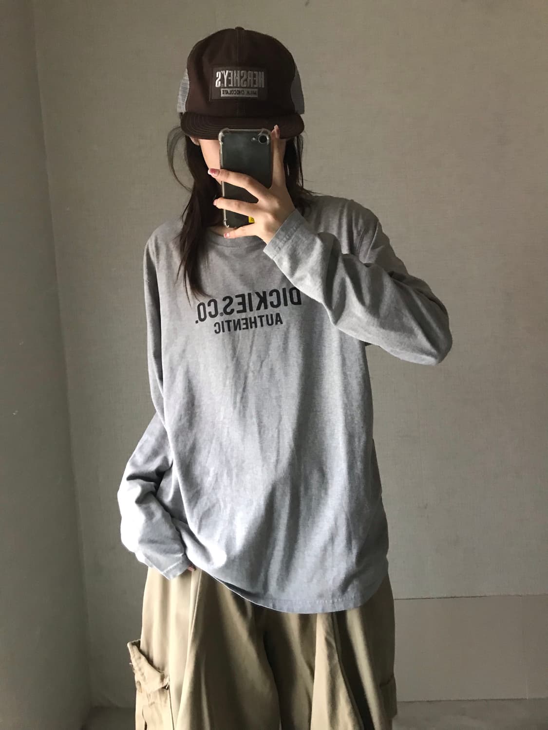 디키즈 그레이 롱슬리브 상품이미지5