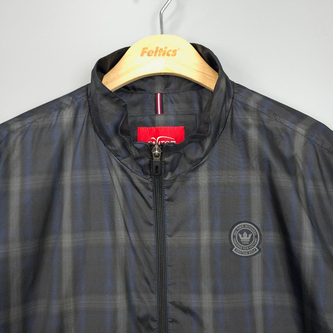 팬텀 FANTOM 체크 경량 바람막이 점퍼 105 상품이미지2