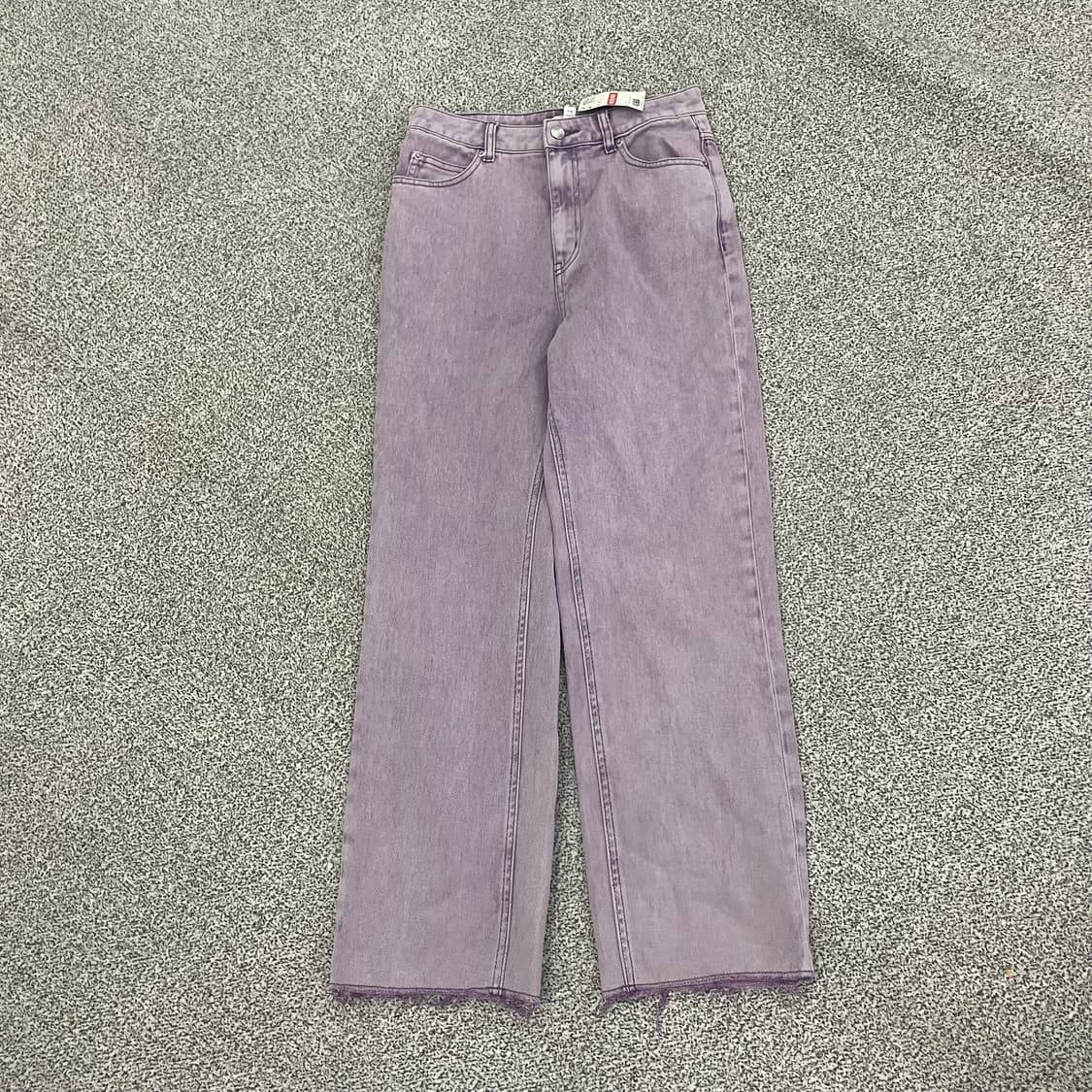 새상품 와이키키 퍼플 코듀로이 데님팬츠 0105HS1 상품이미지1