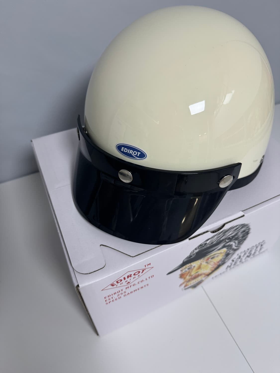 에딜롯st 하프페이스 헬멧 S size 새상품 상품이미지2