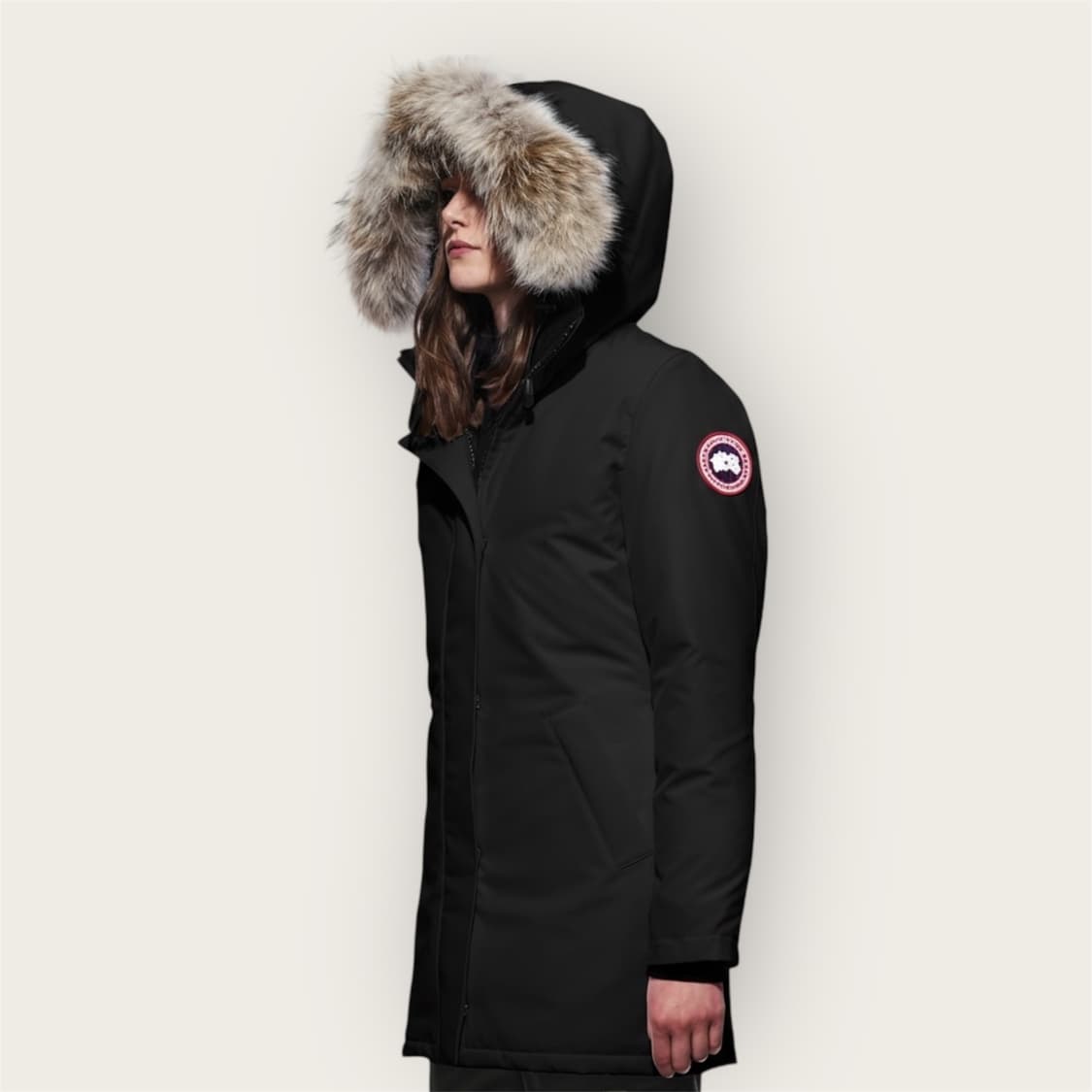 XS/ 캐나다구스 빅토리아 퍼 다운패딩 점퍼 상품이미지1