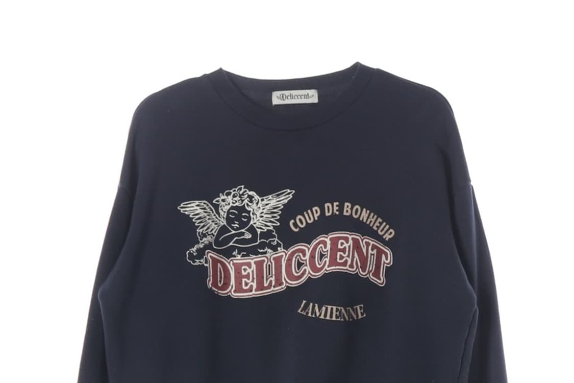 델리센트 엔젤 그래픽 쮸리 맨투맨 상품이미지3