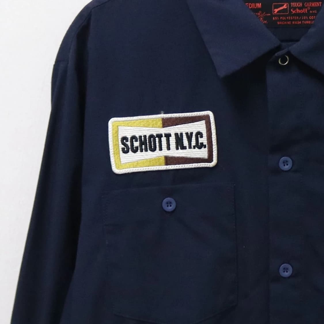 Schott 쇼트 메카닉 워크셔츠 상품이미지4