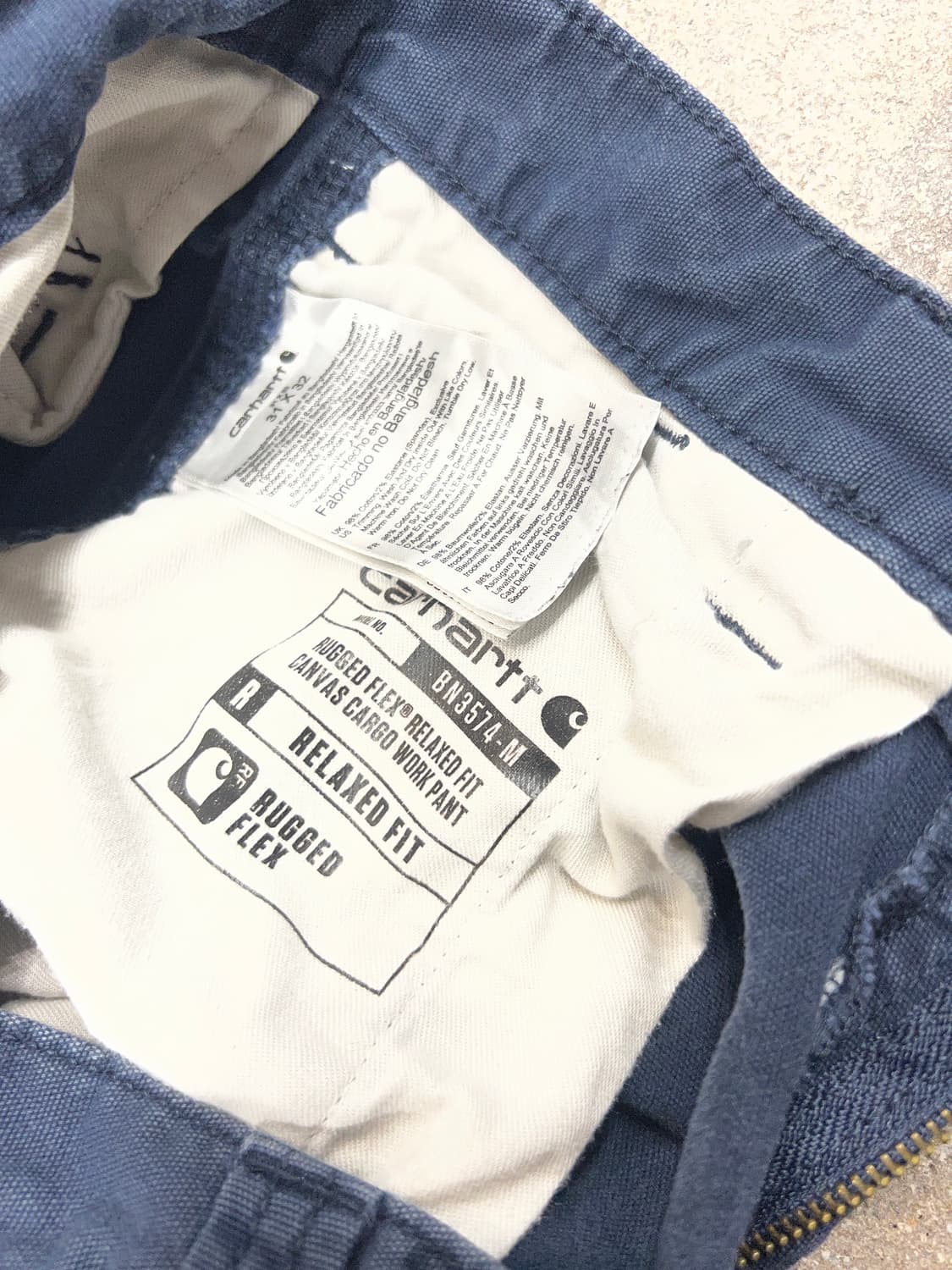 칼하트 릴렉스핏 카고 팬츠 상품이미지9