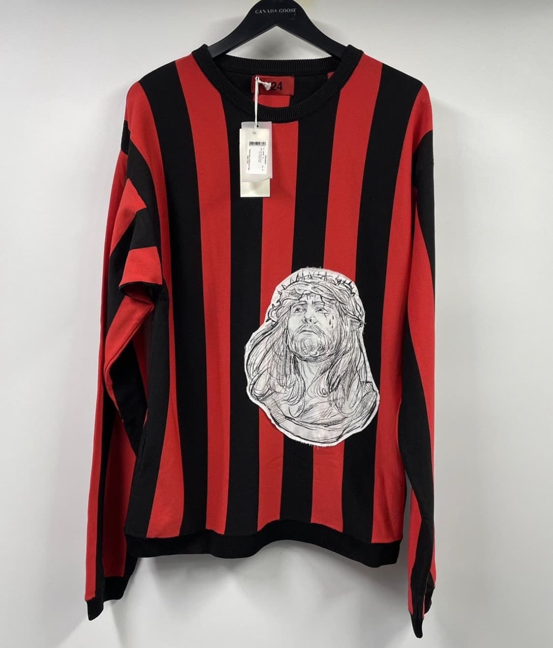 424 스트라이프 니트 S 상품이미지2