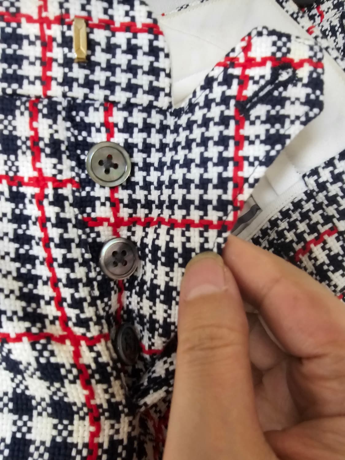 톰 브라운 4-바 체크 트라우저 팬츠(1/30/백화점정품 상품이미지6