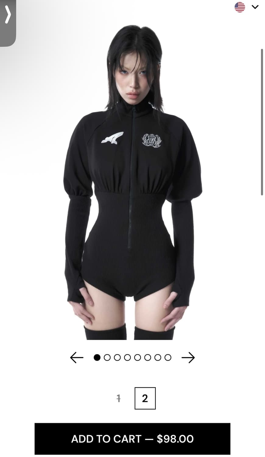 Accox-acx X-chrono suit 바디수트 상품이미지1