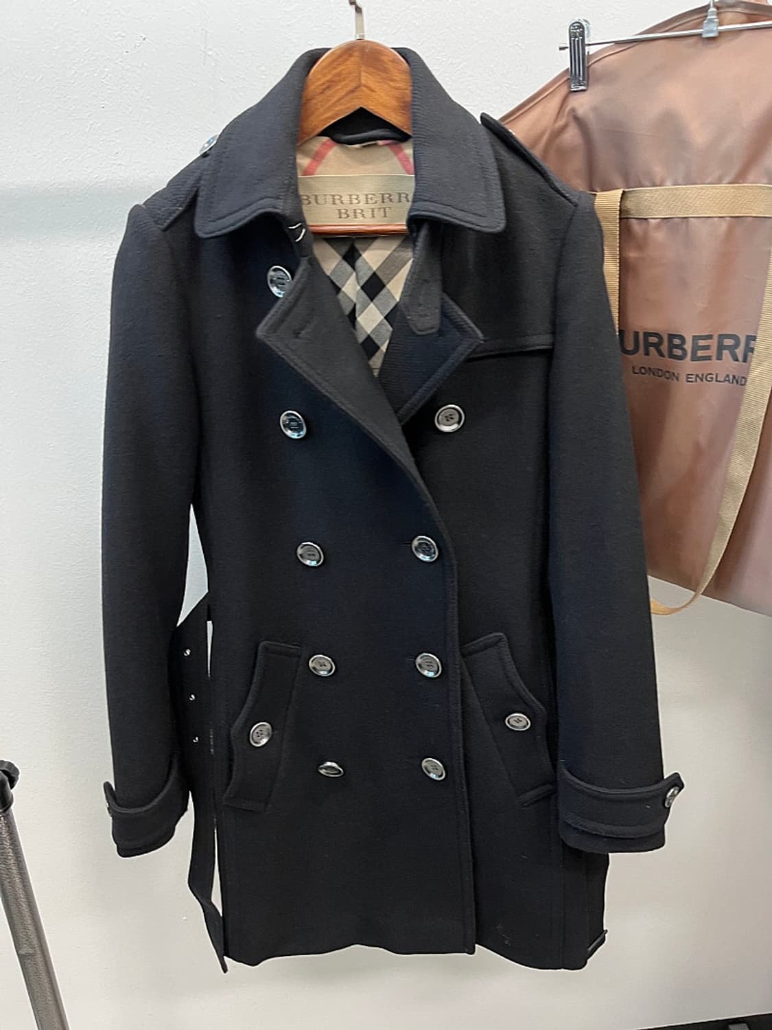 여) 버버리 브릿 캐시미어 코트 상품이미지3