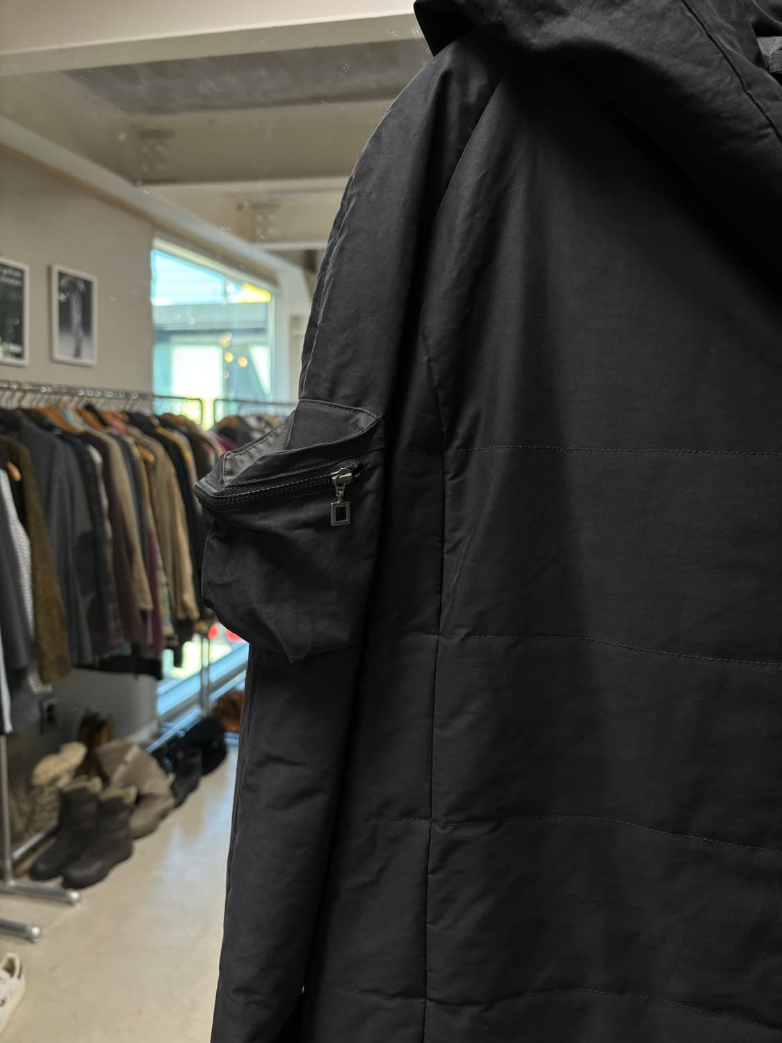 Sarah pacini 비대칭 패딩 상품이미지7