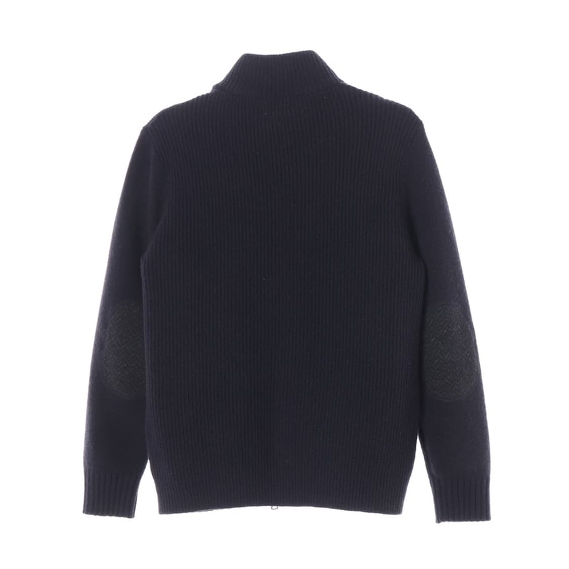 타미힐피거 엘보우 패치 퀼팅 안감 집업 니트 M 상품이미지3