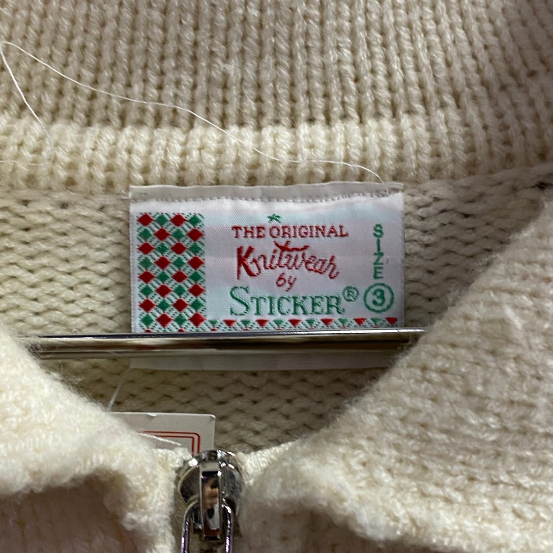 빈티지 노르틱 패턴 코위찬 니트 B3186 상품이미지4