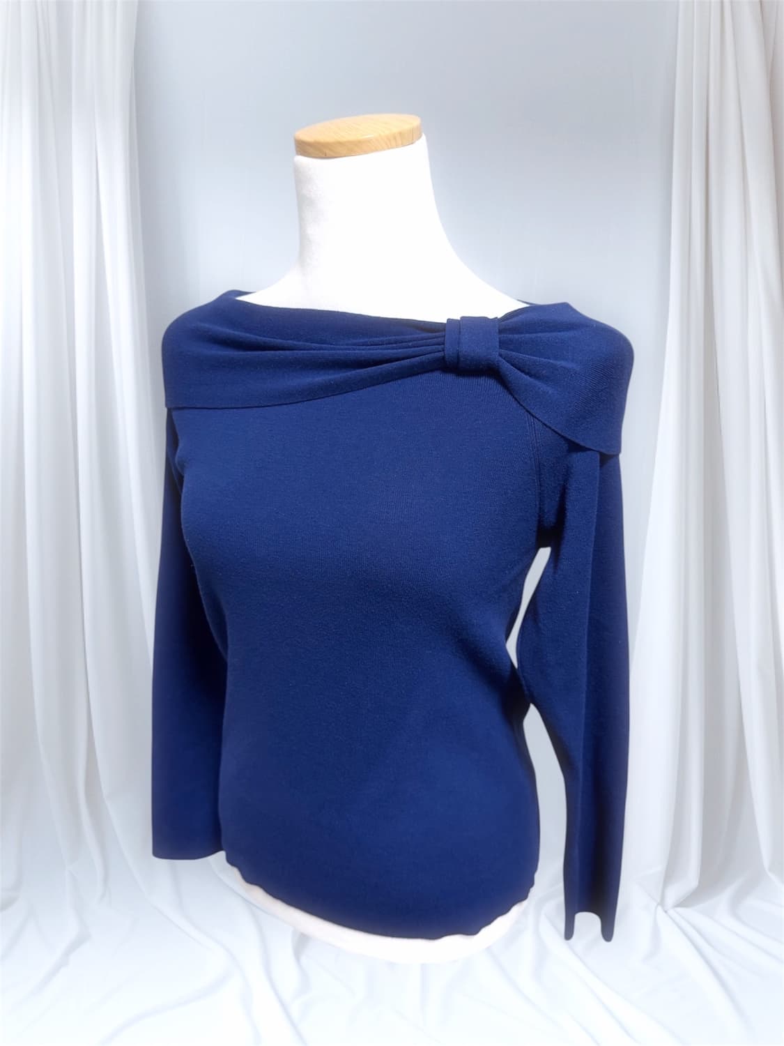 빈티지 리본 니트 상품이미지2