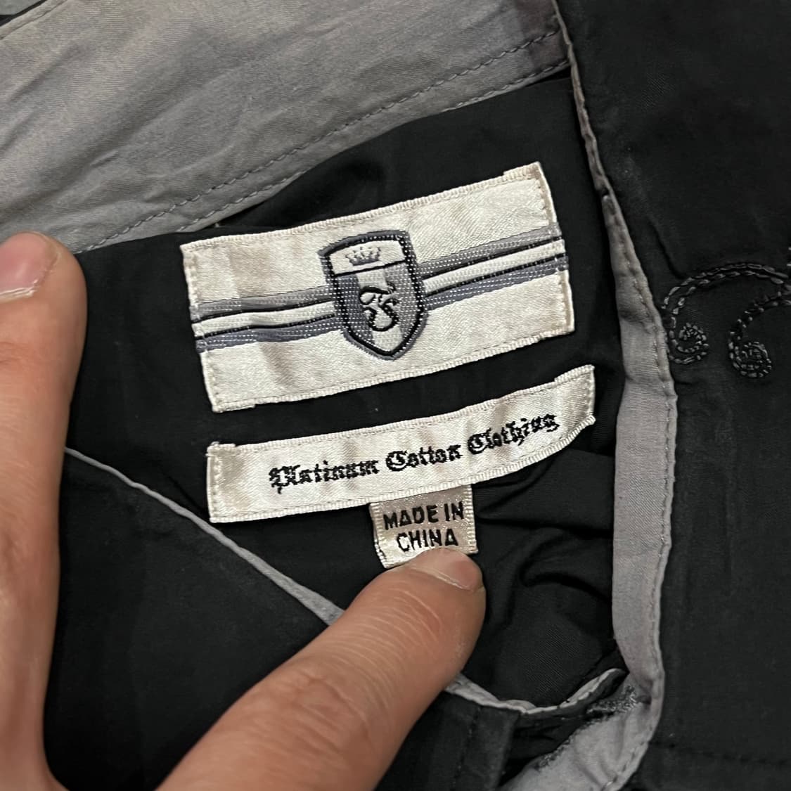  빈티지 자수 히든 버튼 하프 셔츠 y16329 상품이미지6