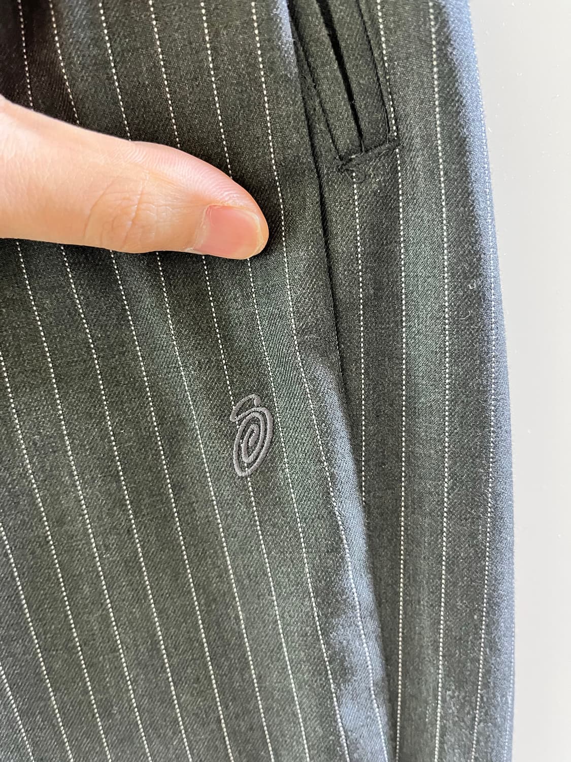 스투시 스트라이프 볼륨 트라우저 사이즈 30 판매 상품이미지3