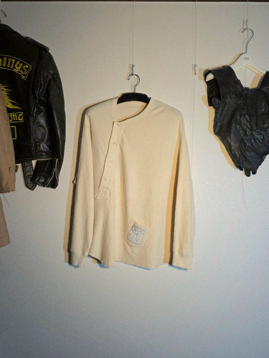 Soshiotsuki waffle pullover 상품이미지1