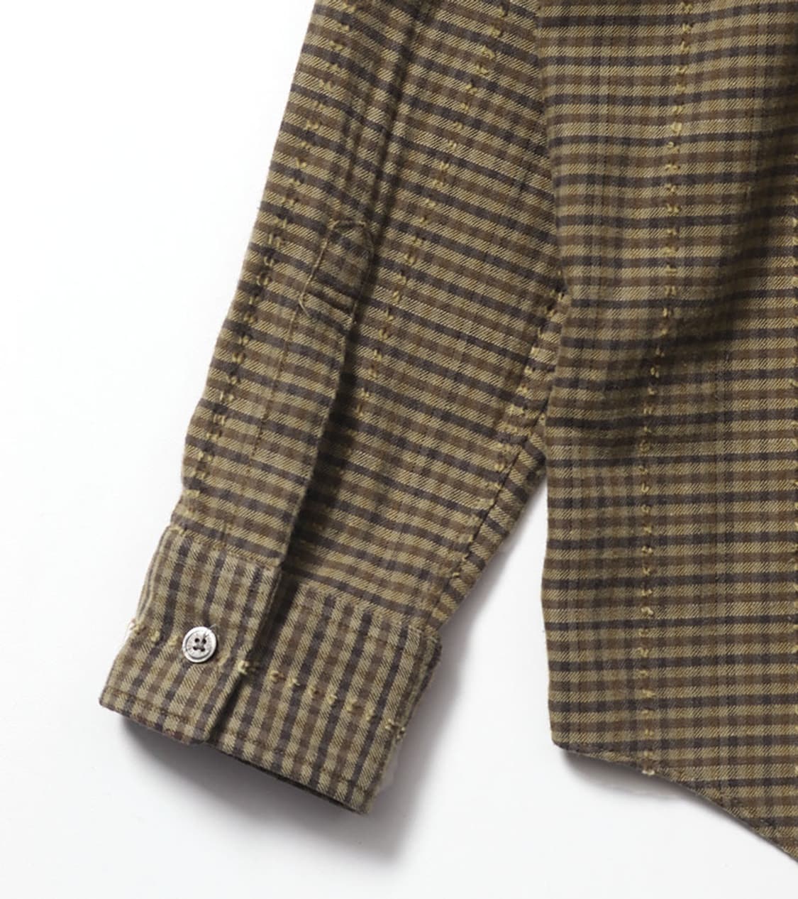 BEAMS - EASY FIT DOBBY CHECK SHIRT 상품이미지10