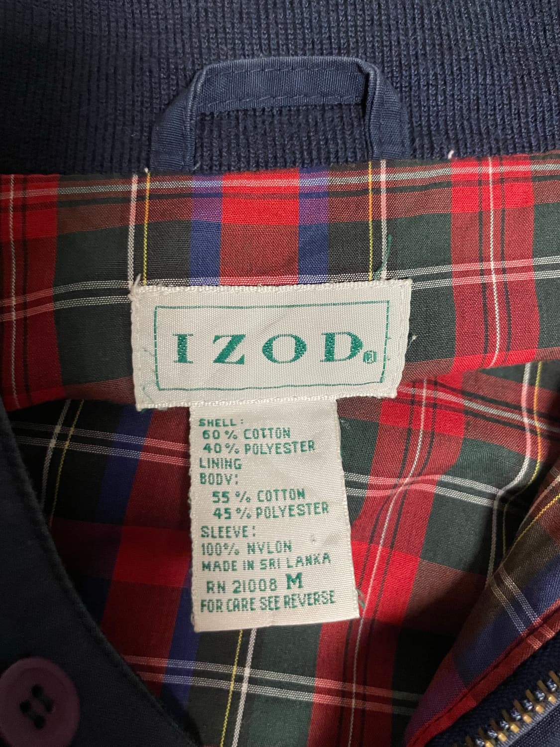 Izod 아이조드 자켓 m 상품이미지5