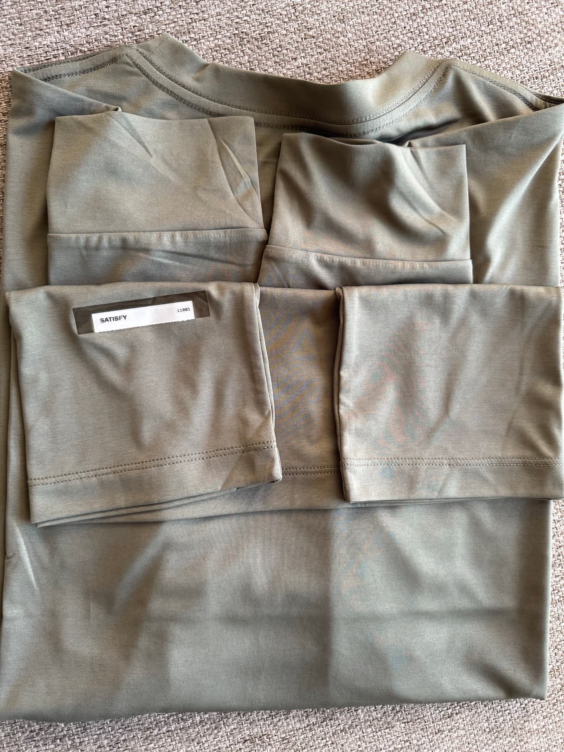 새티스파이 아우라라이트 롱티 올리브 상품이미지4