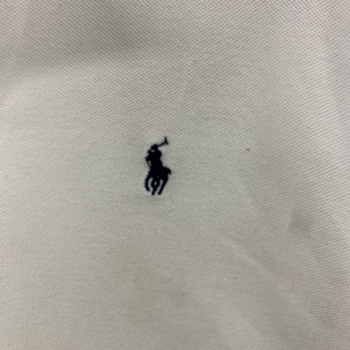 폴로 랄프로렌신형 화이트 긴팔 카라티 상품이미지3