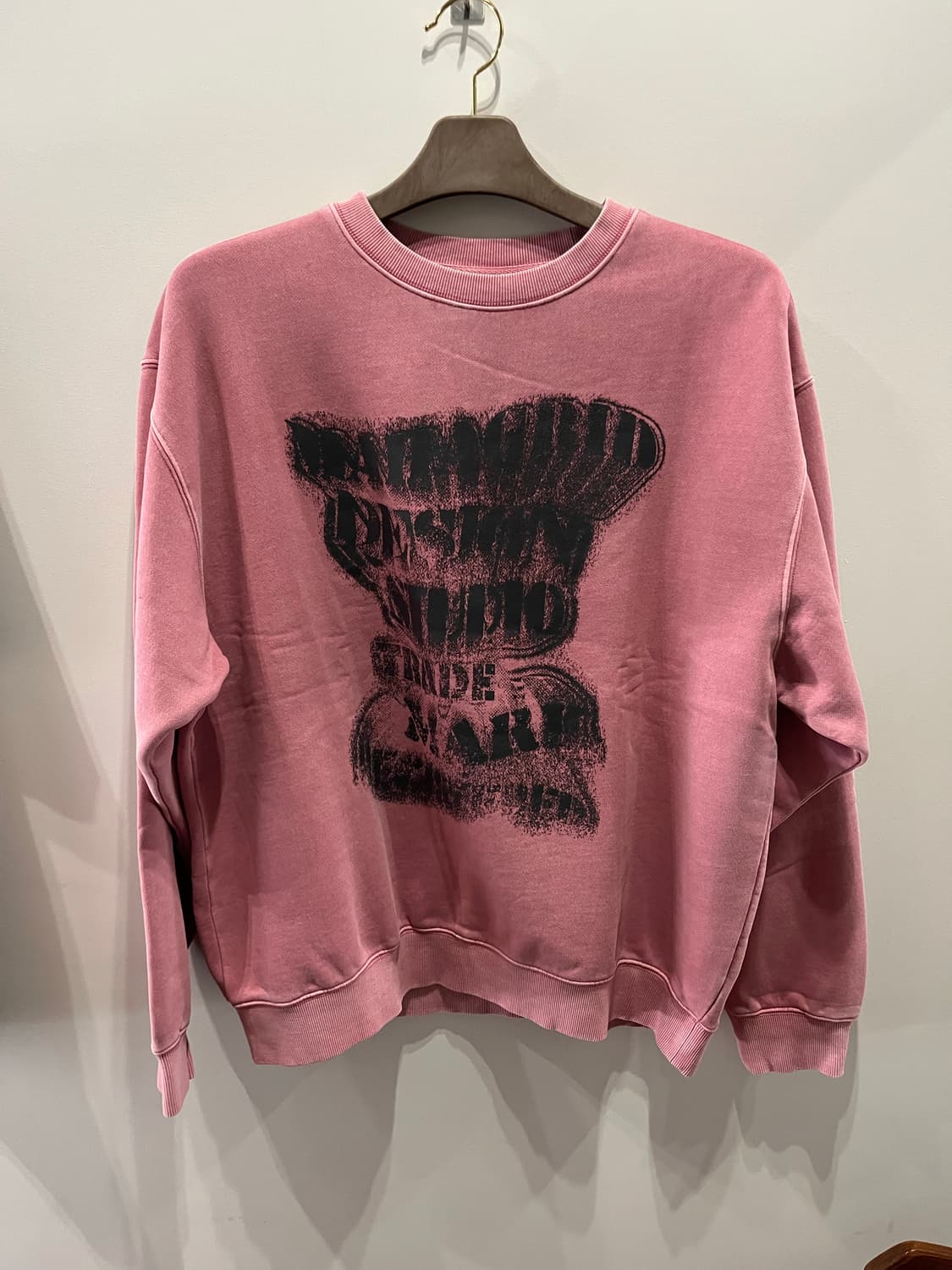 마하그리드 스웻셔츠 핑크 상품이미지3