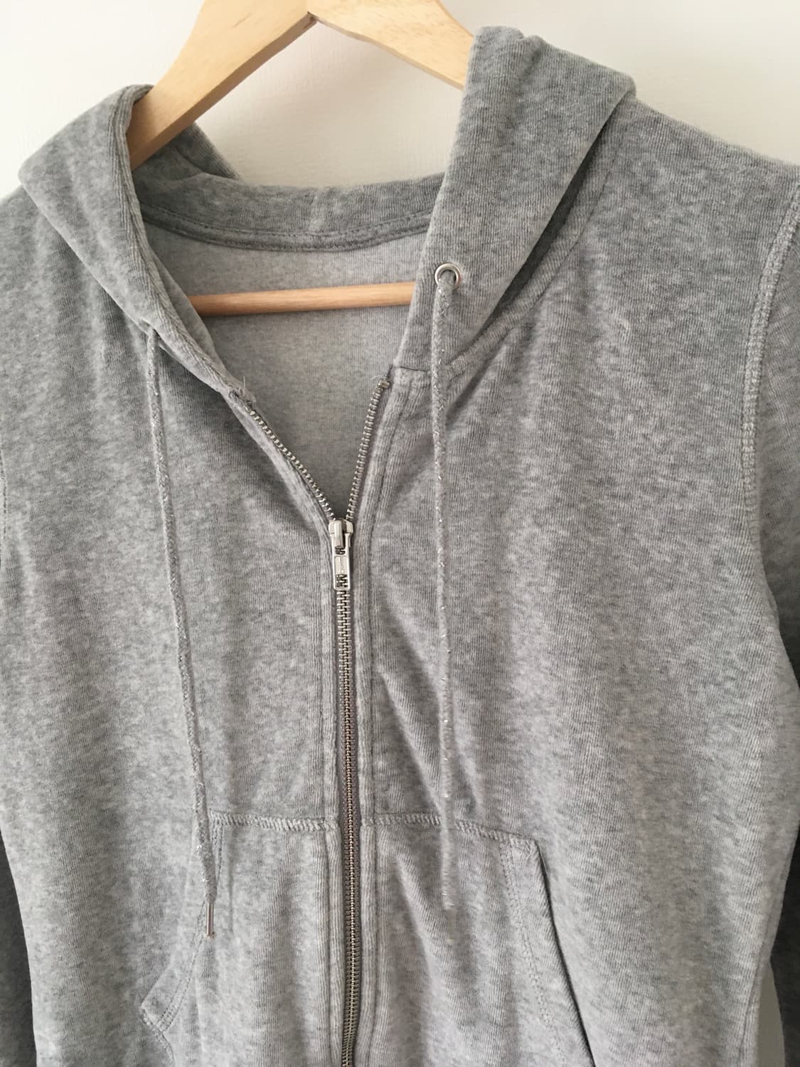 velvet glitter zip up hoodie 상품이미지4