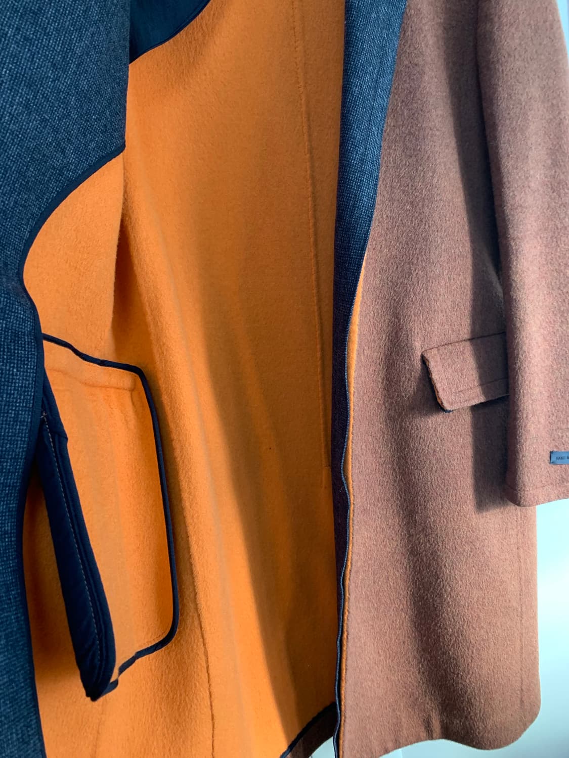 시스템 모직코트 상품이미지7