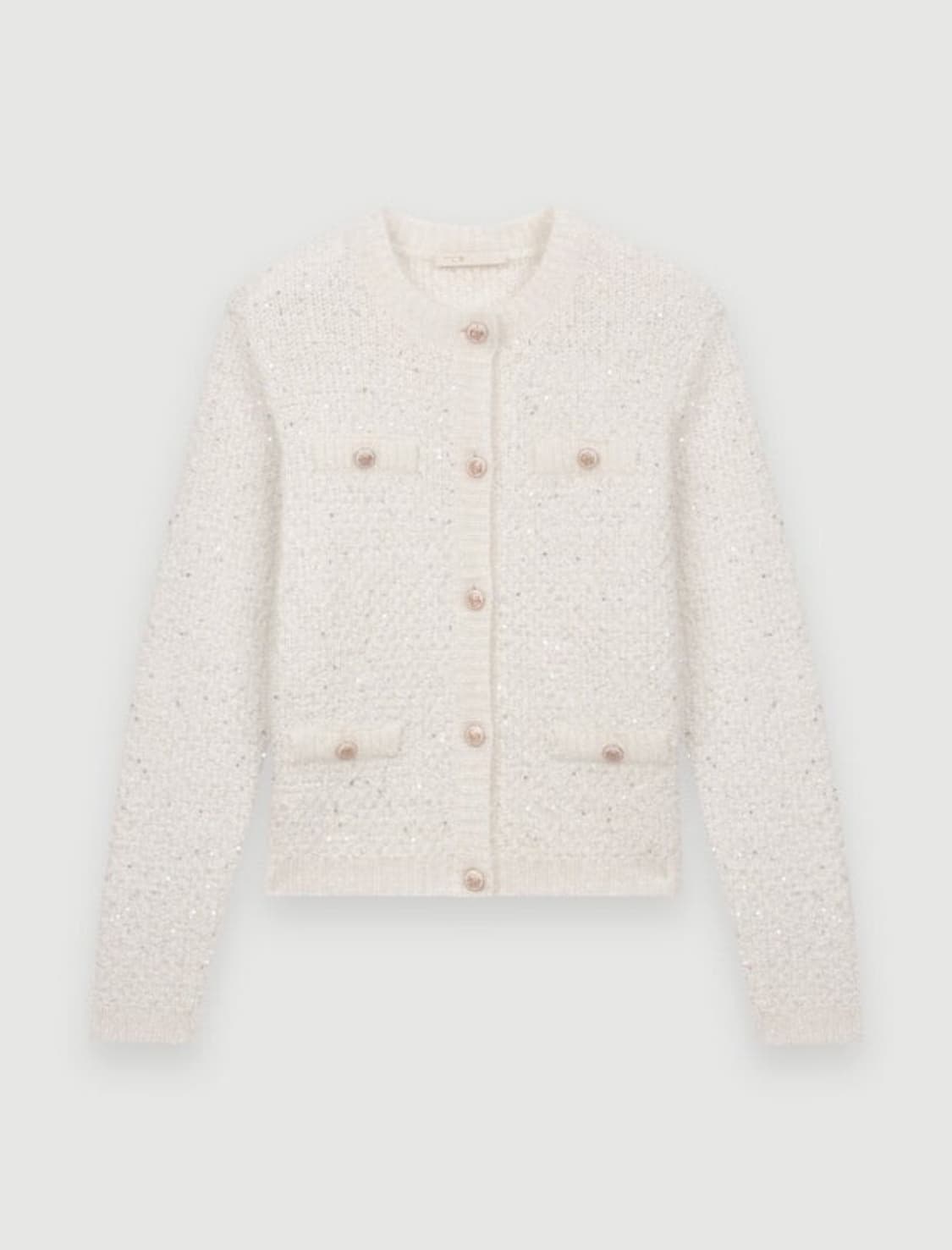 Maje 마쥬 루렉스 가디건 화이트 상품이미지1