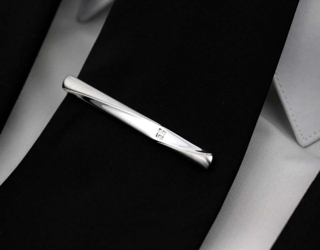 닥스 미사용 S등급 5.7cm 남자 명품 넥타이핀 커프스 세트 상품이미지8