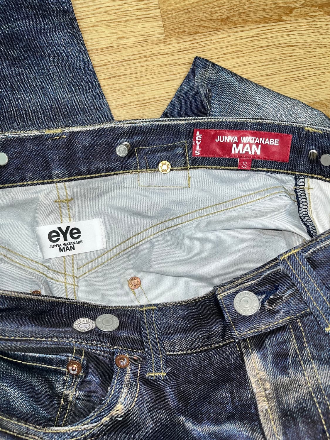 [S]베르베르진 준야와타나베 리바이스 트롱프뢰유 신치백 나일론 데님 상품이미지7