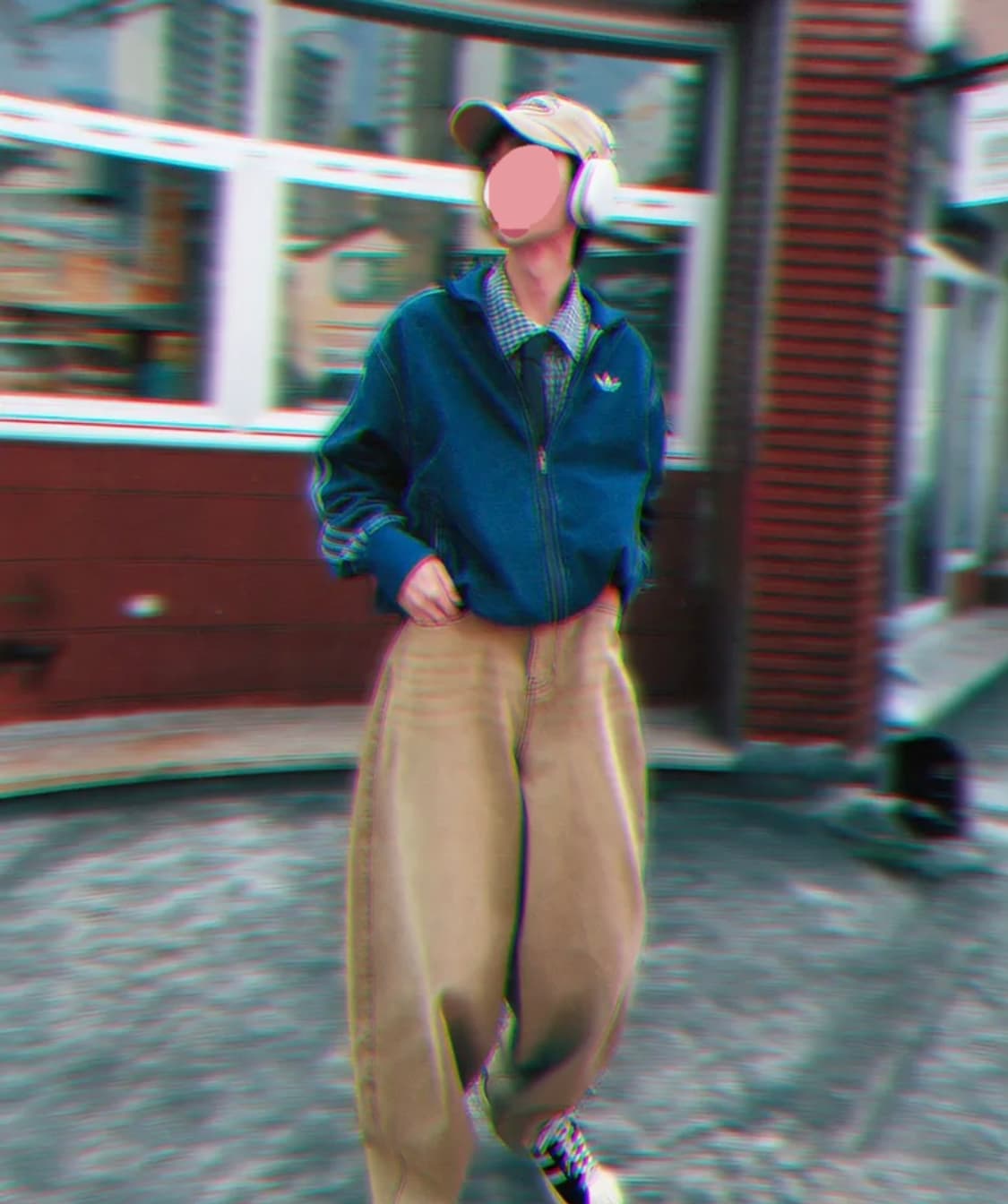 아디다스 데님 파이어버드 져지 L 상품이미지4