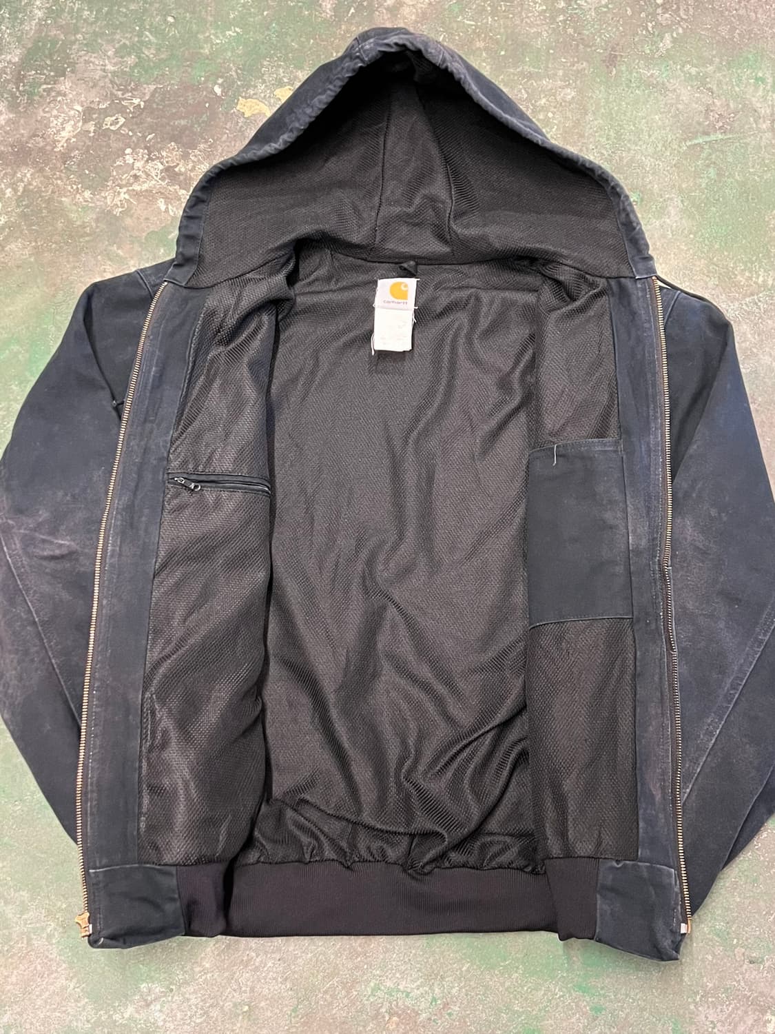 [L] 칼하트 J131 액티브 자켓 써멀 라이닝 캔버스 후드 집업 상품이미지8