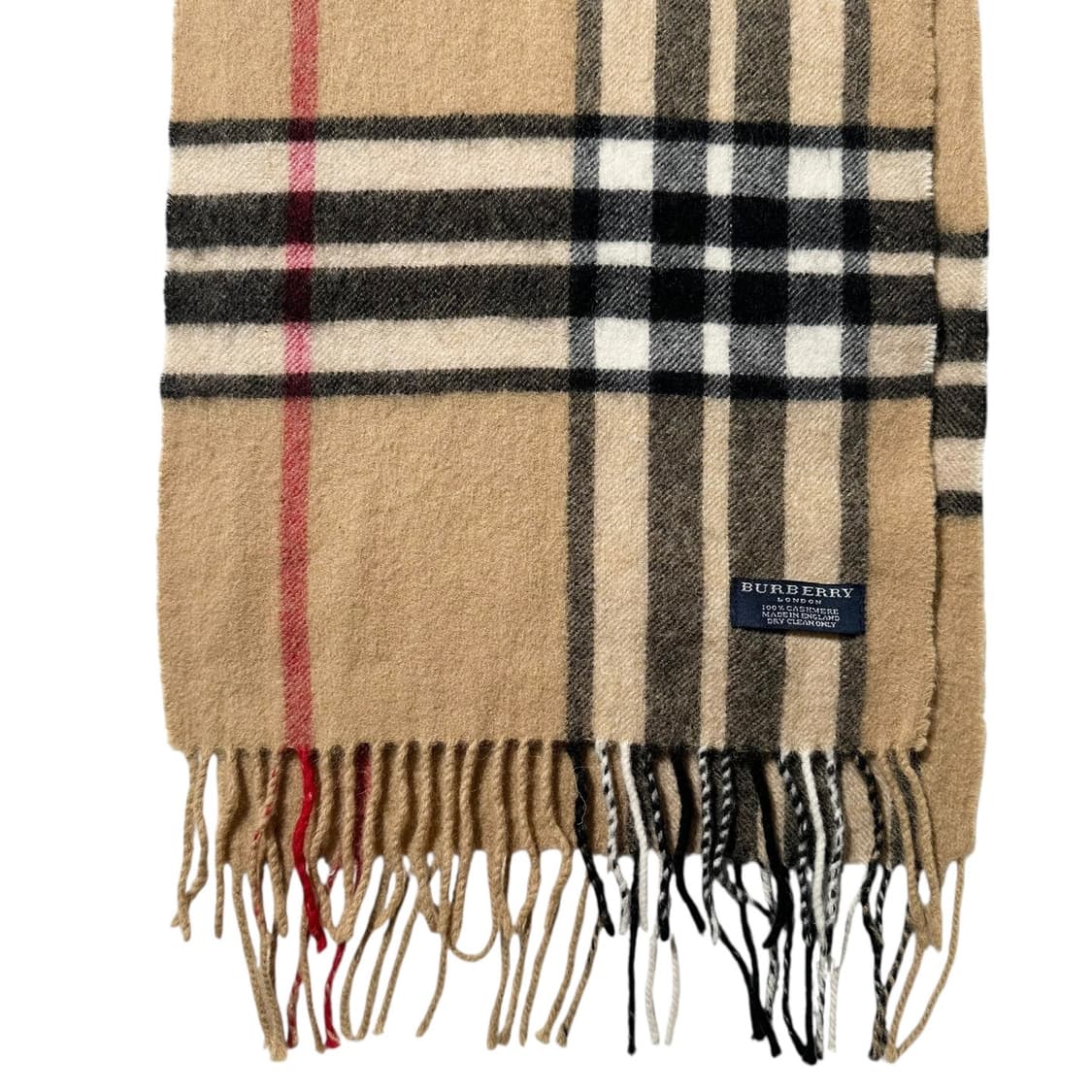 버버리 캐시미어 100% 노바체크 머플러 목도리 상품이미지1