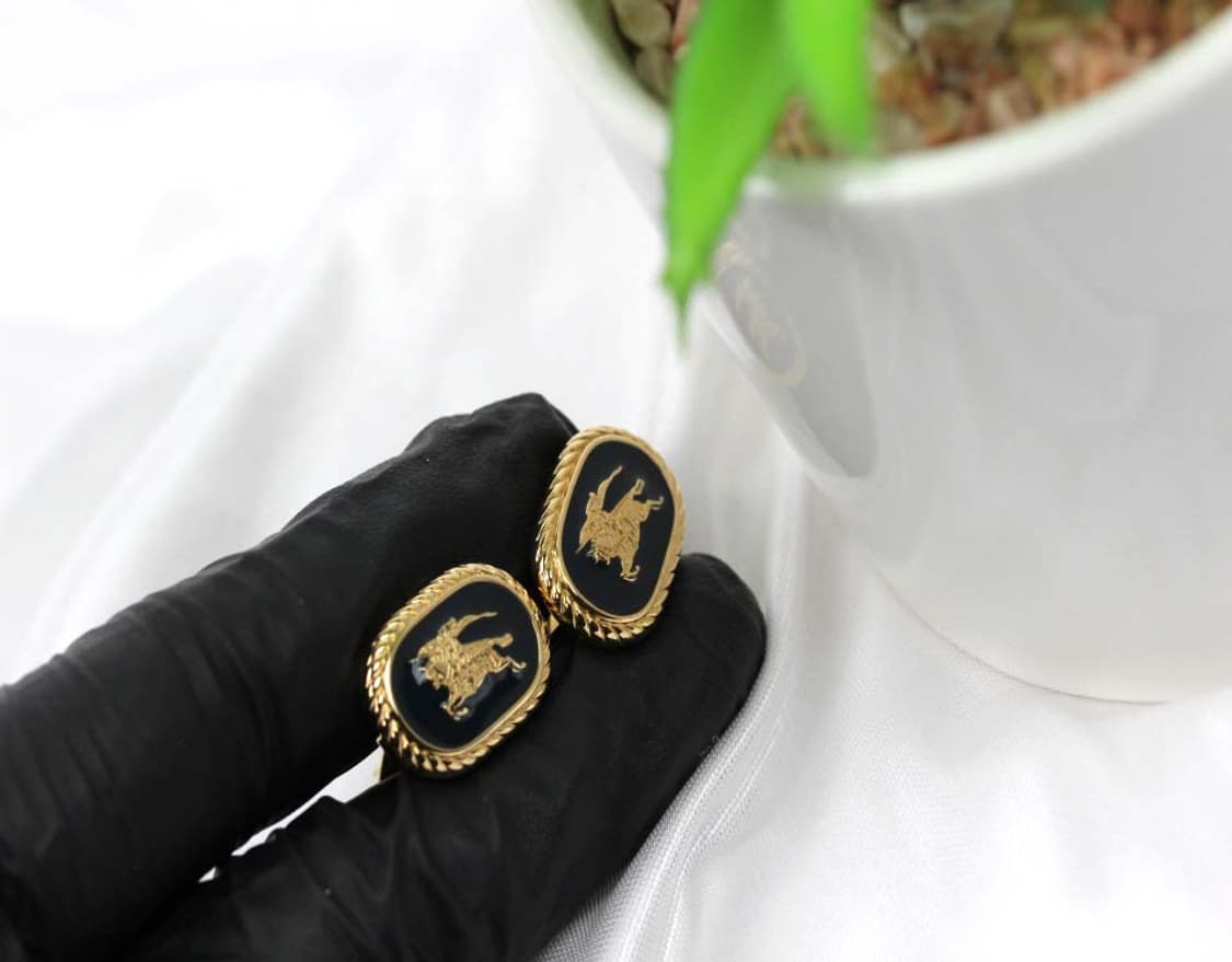 버버리 6cm A+등급 남자 명품 넥타이핀 커프스 세트 상품이미지7