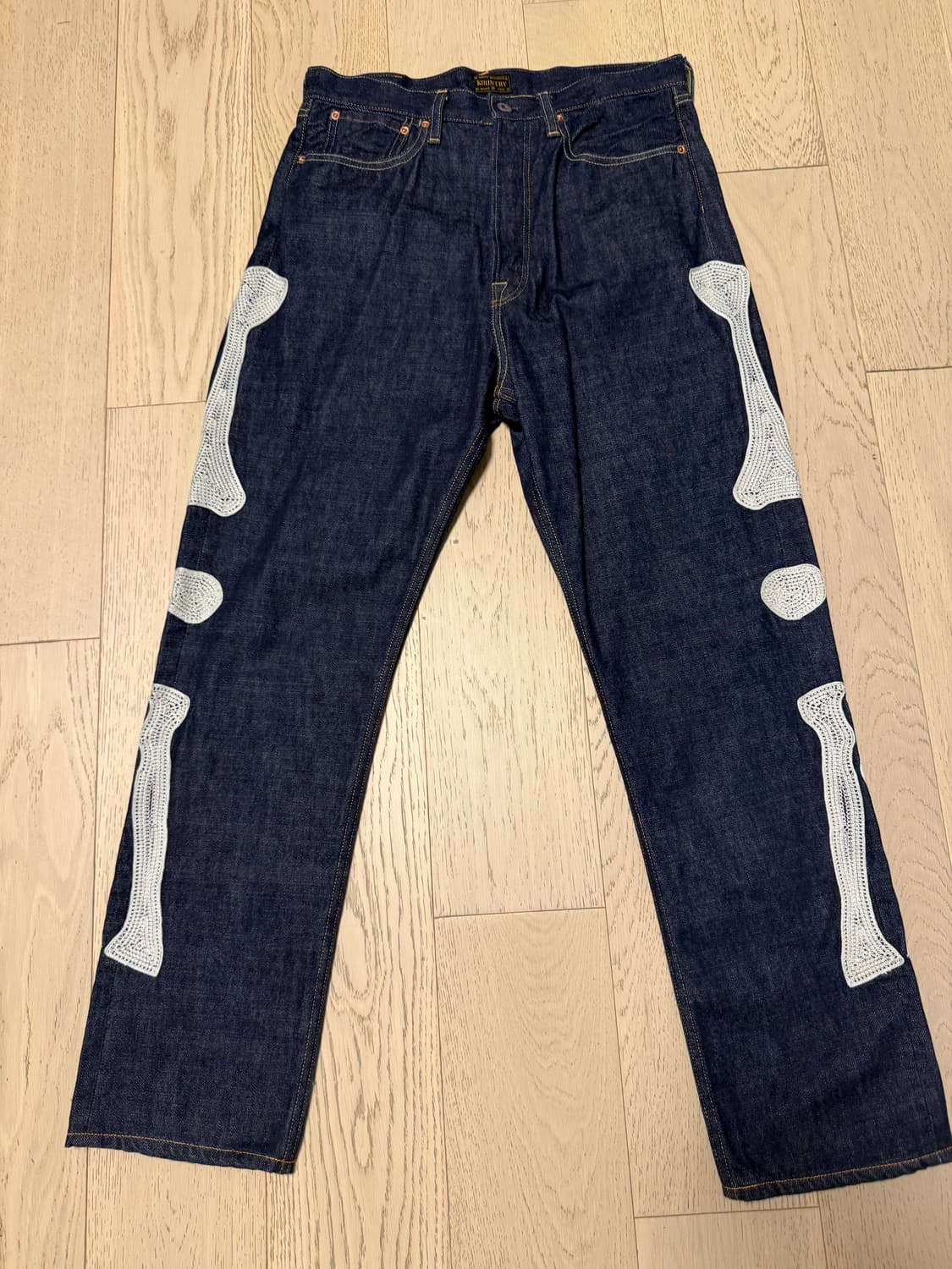 [32]캐피탈 본 데님 팬츠 상품이미지1