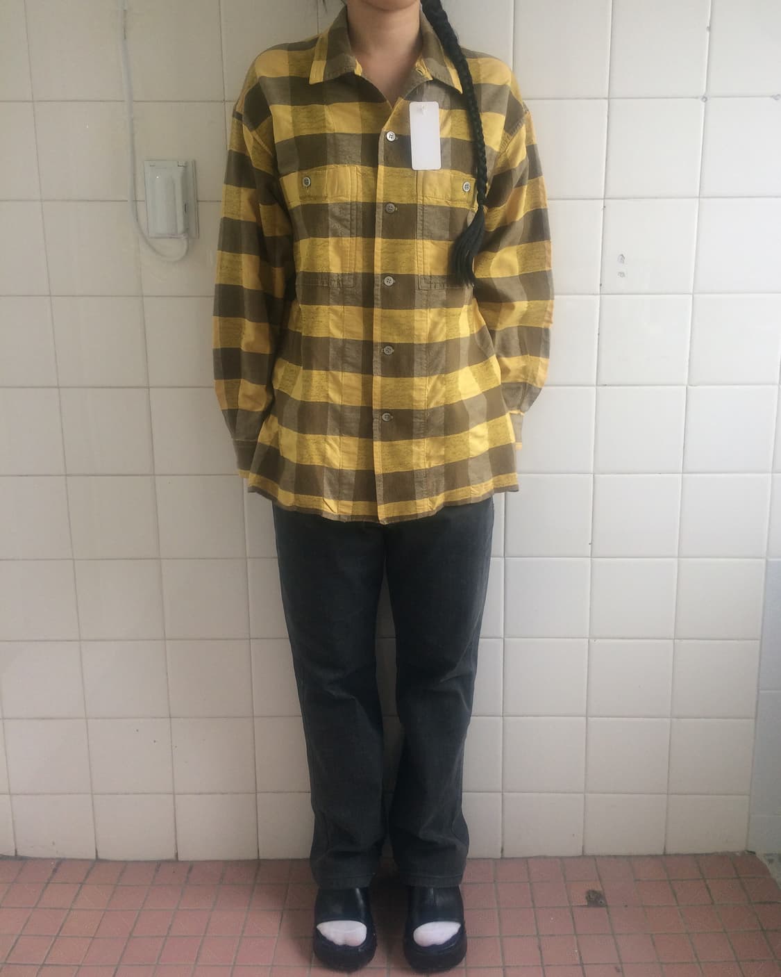 Hai check pattern shirt 상품이미지1