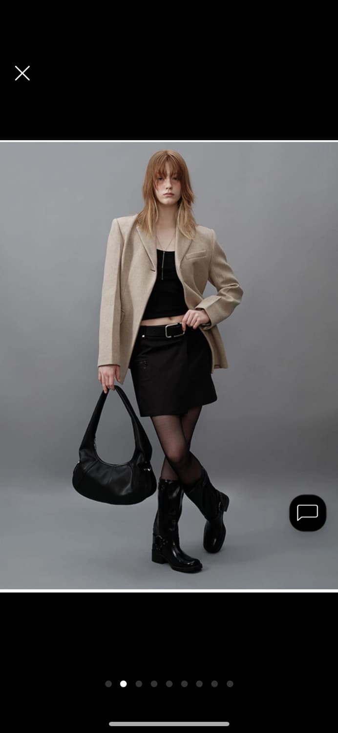 (새제품,실사첨부)RAIVE레이브 딤플라지백 블랙 컬러 상품이미지6