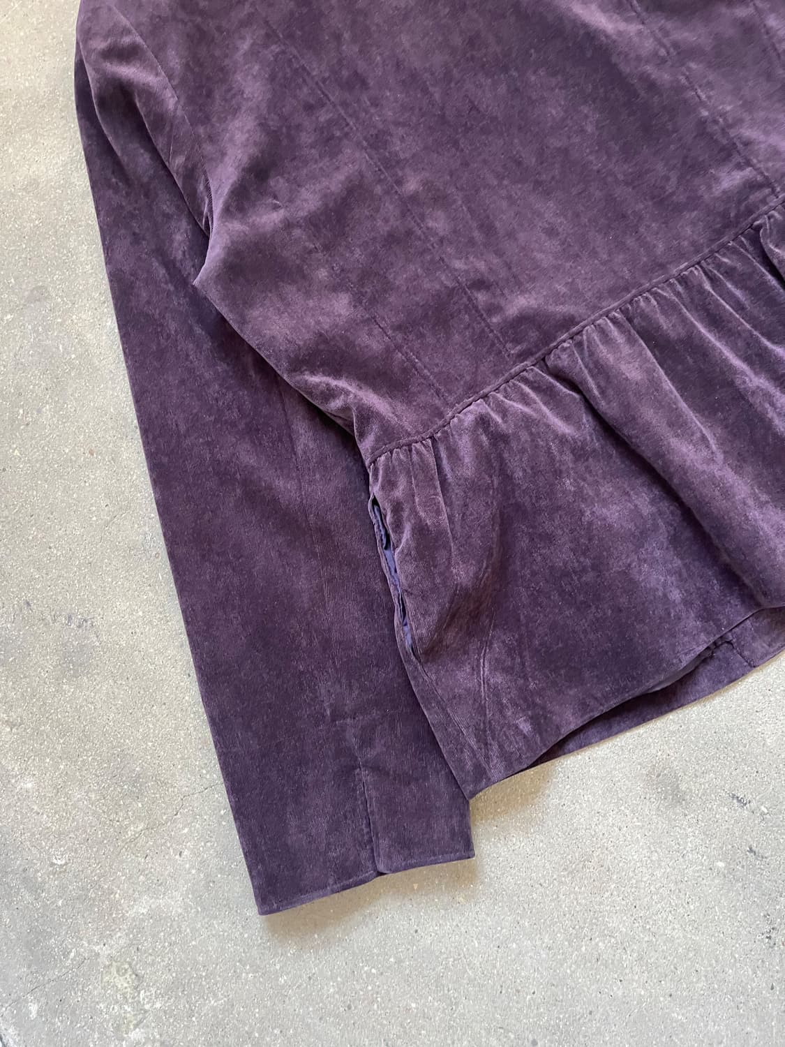 Vintage 퍼플컬러 코듀로이 자켓 상품이미지4