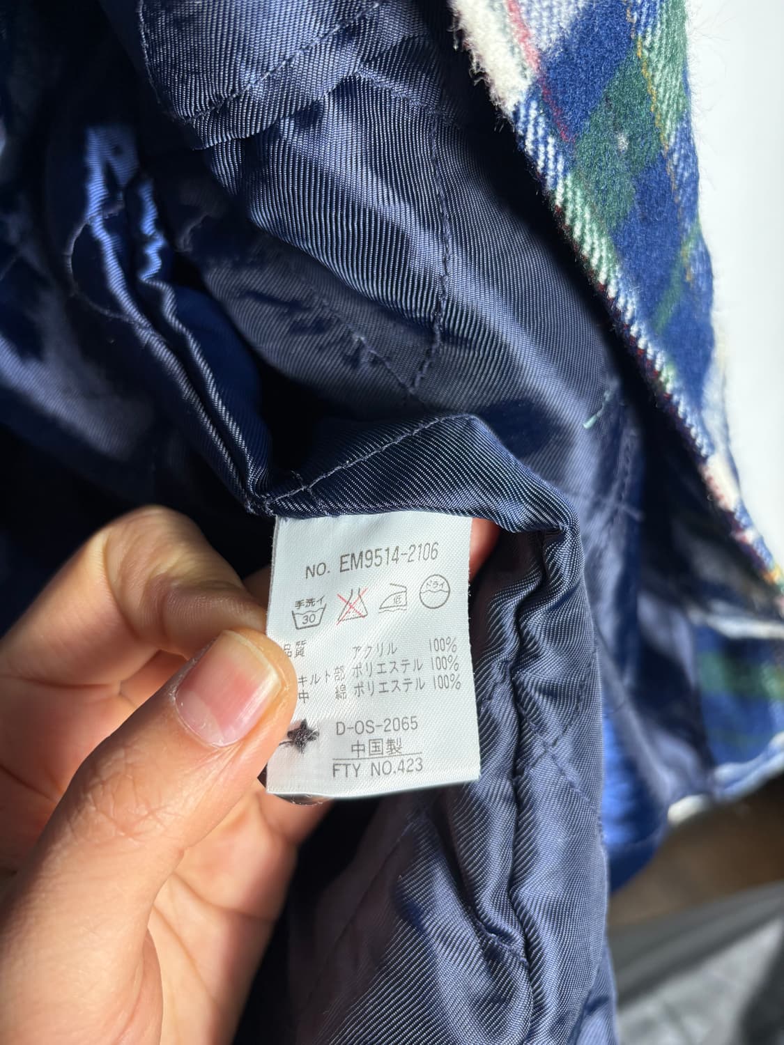 Gents 해비 체크 셔츠 상품이미지6