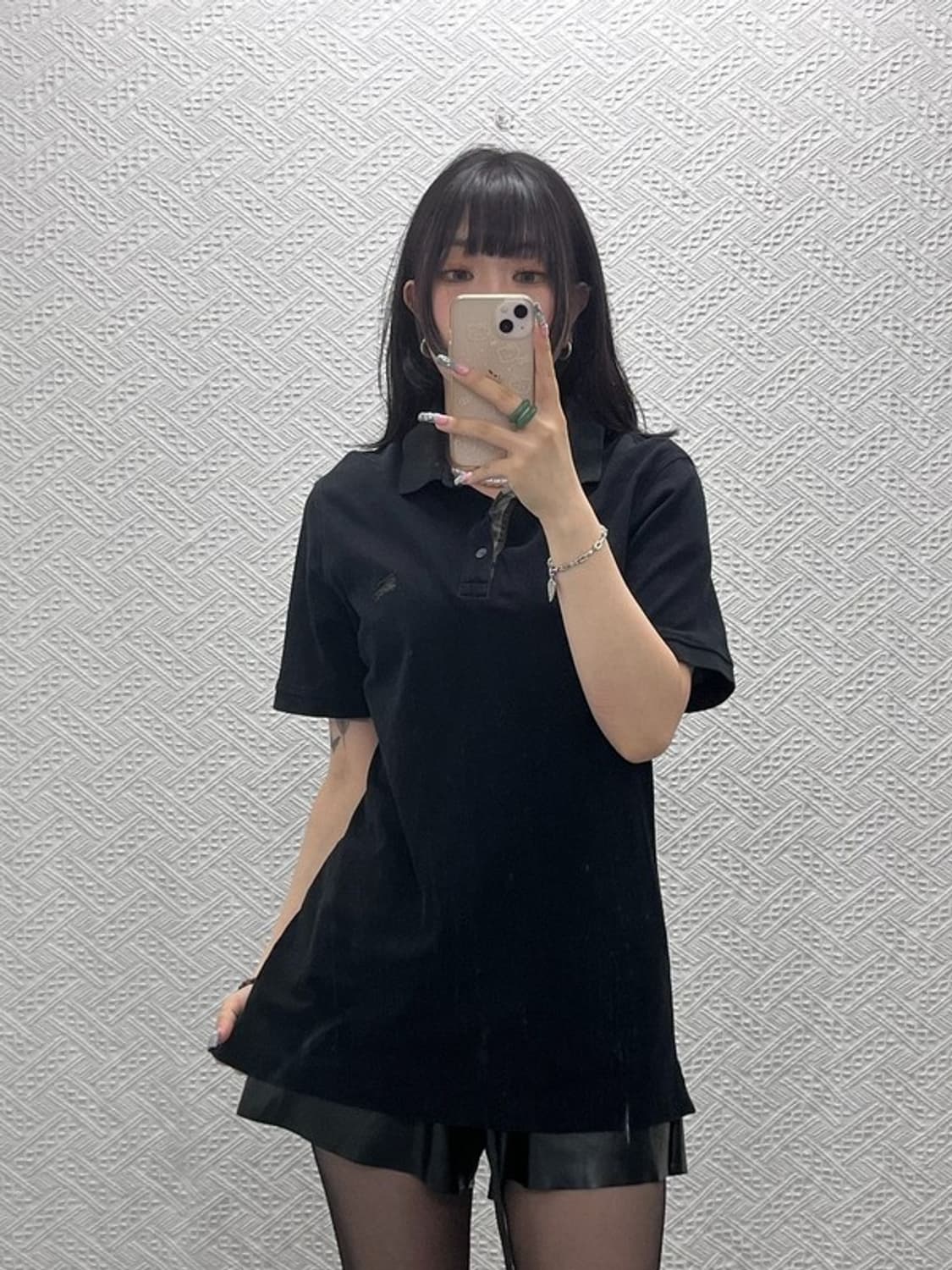 버버리 빈티지 캐주얼 모던시크 브릿 pk 반팔 카라티 L C12617 상품이미지1