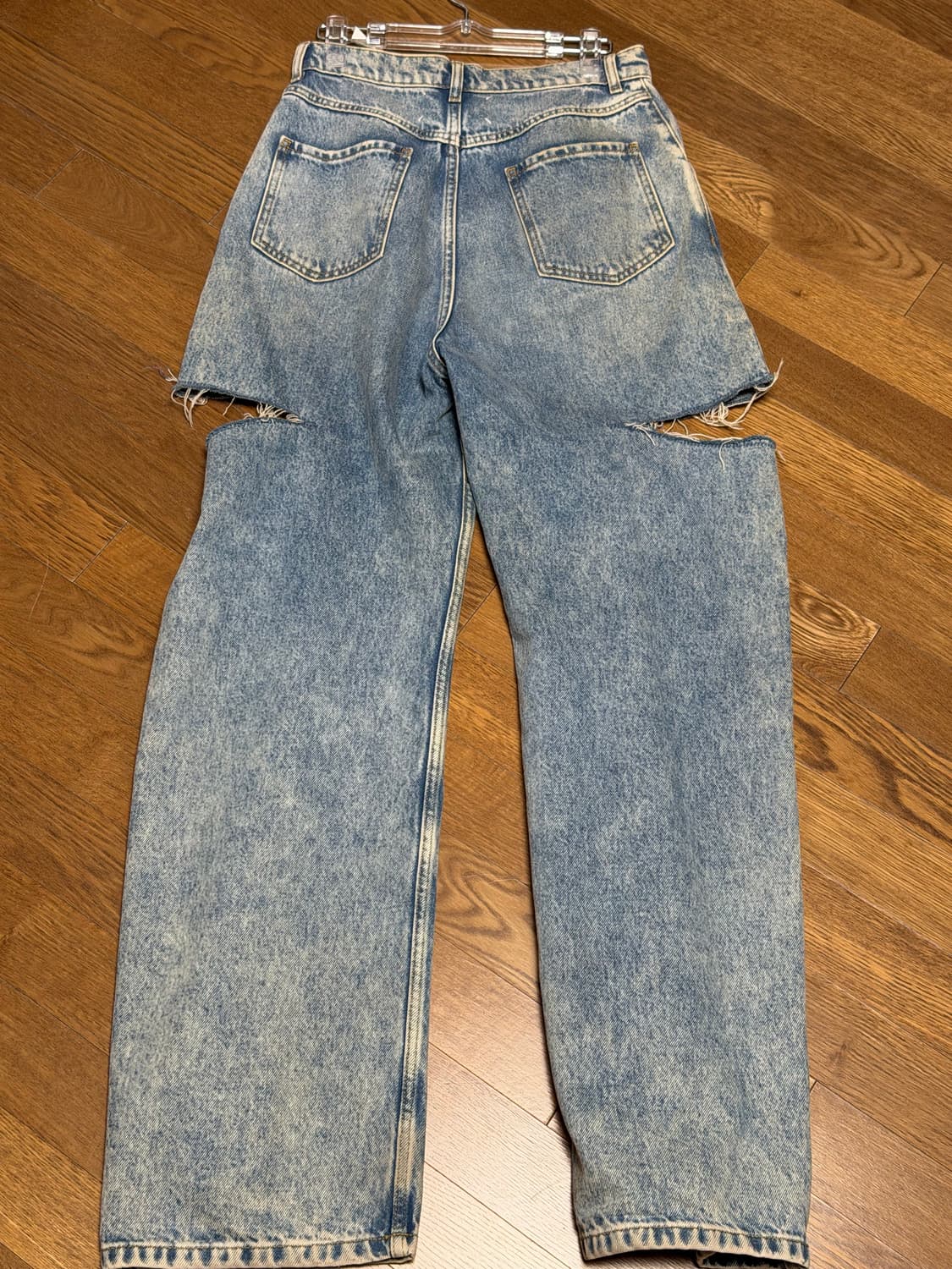 마르지엘라 컷아웃 데님진 40 상품이미지1