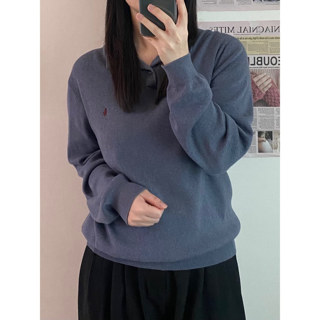 폴로 카라니트 상품이미지1