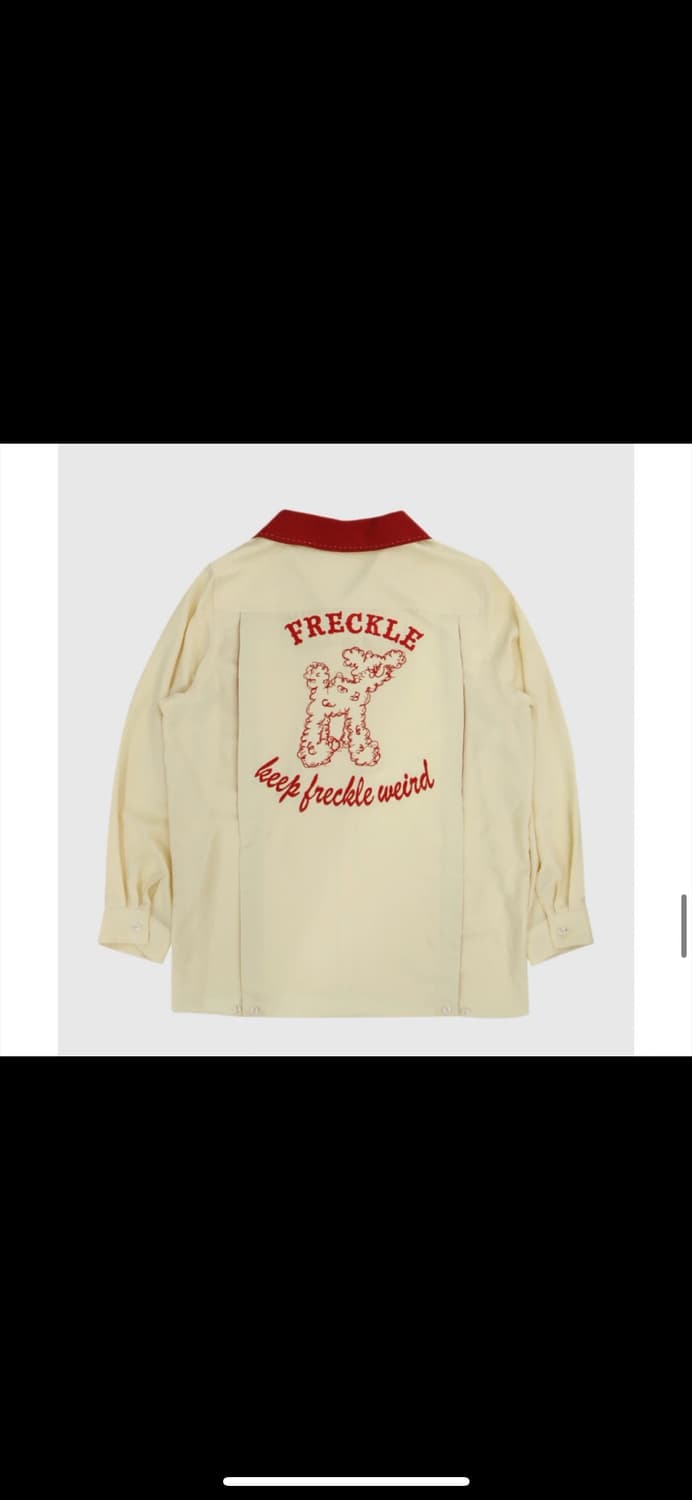 프레클 FRECKLE bowling shirt in yellow 상품이미지7