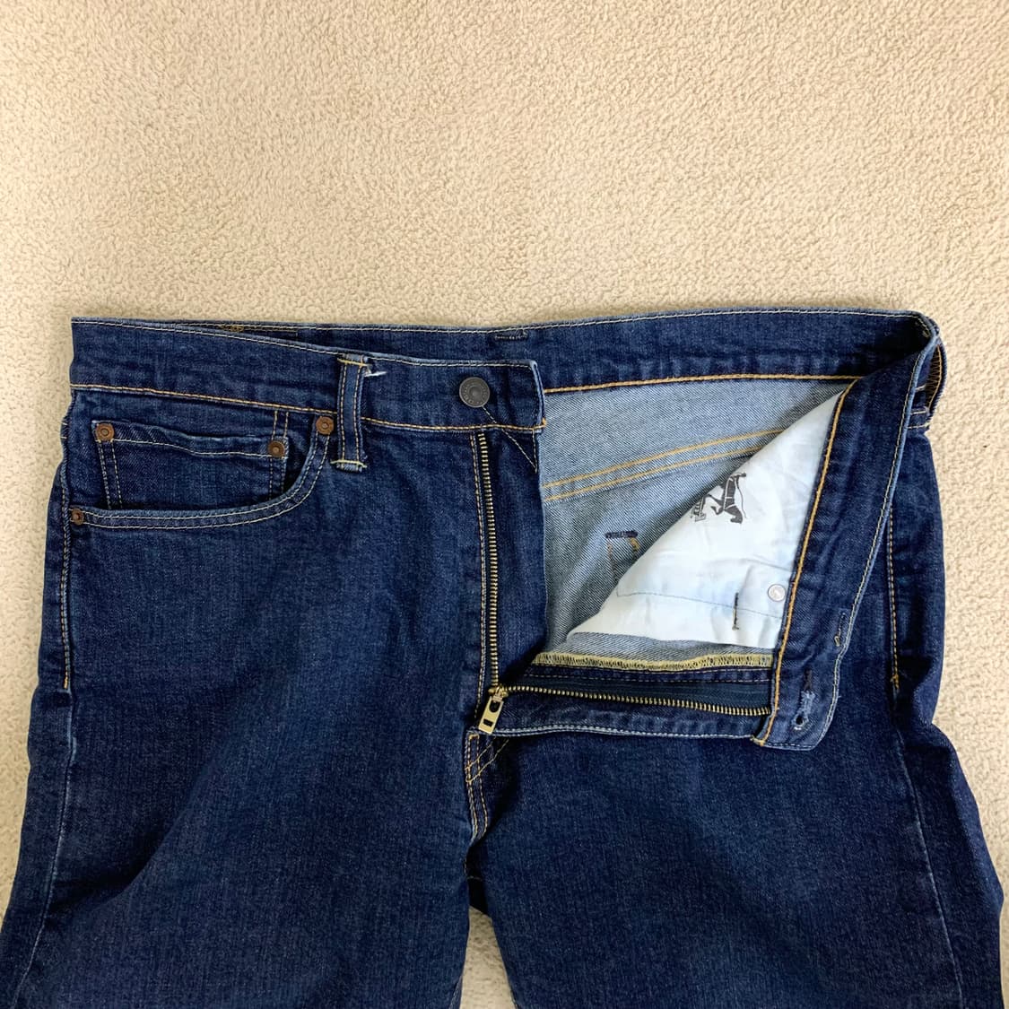 빈티지 리바이스 505 데님팬츠(36사이즈) 남자청바지 진청 상품이미지4