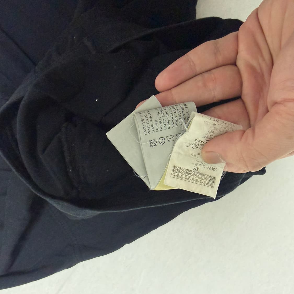 [백화점판, xs] 릭오웬스 다크쉐도우 배기팬츠 블랙 상품이미지3