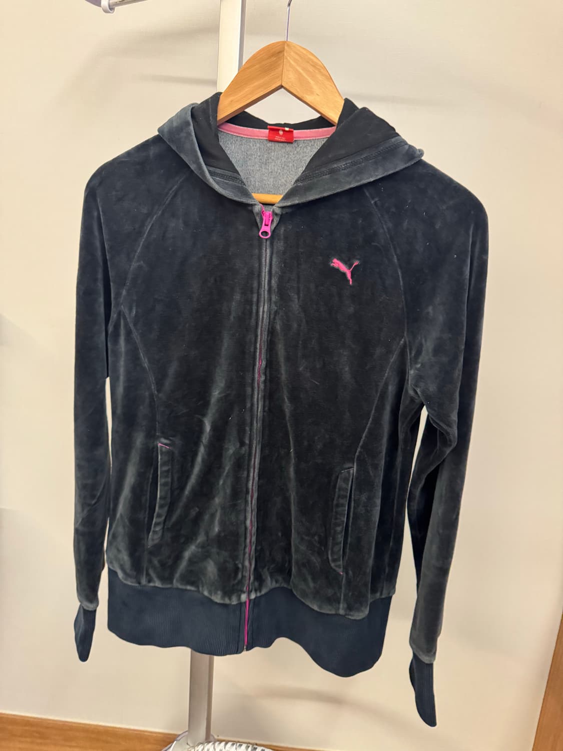 Puma 빈티지 벨벳 집업 상품이미지1